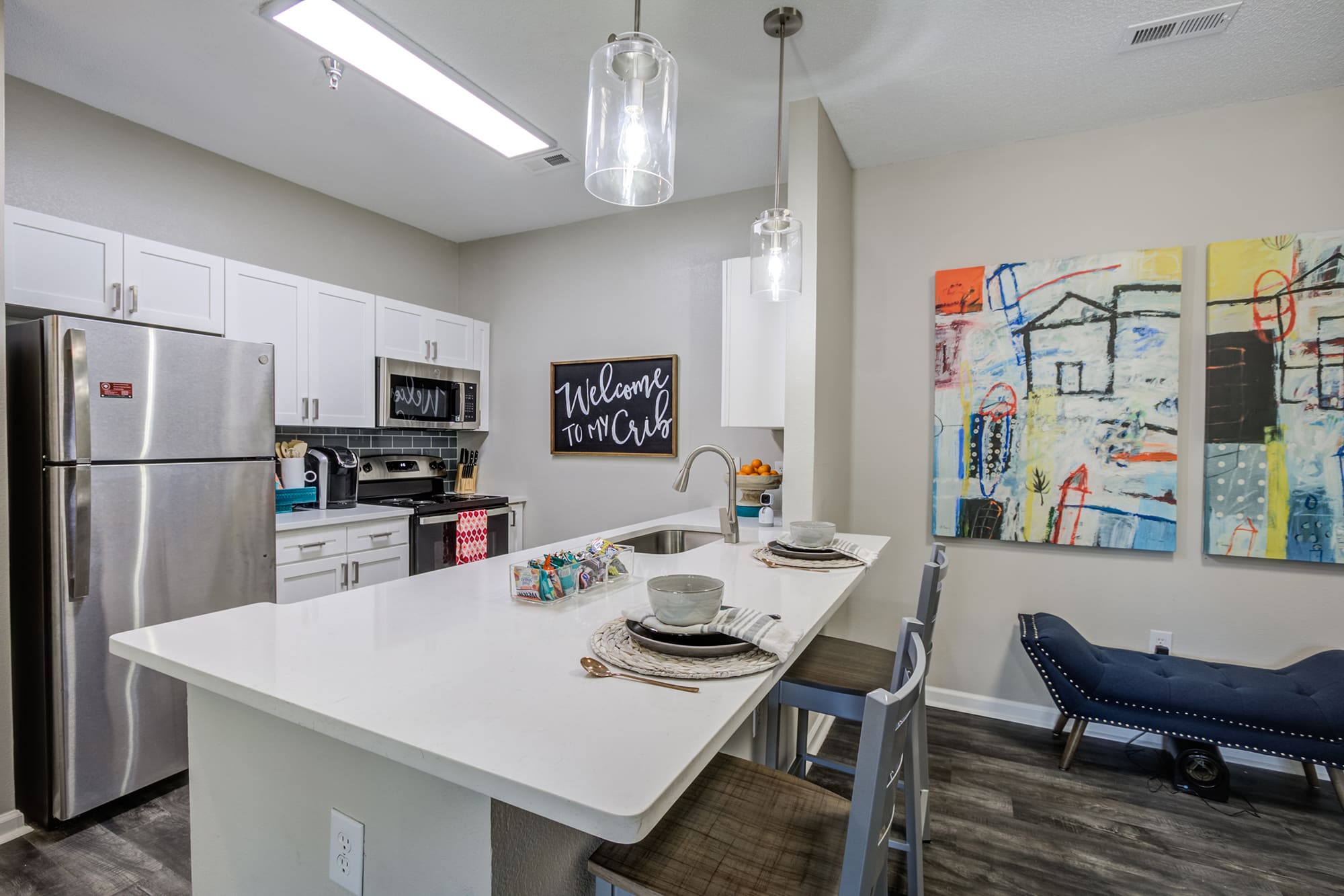 campus edge apartments near nc state university kitchen